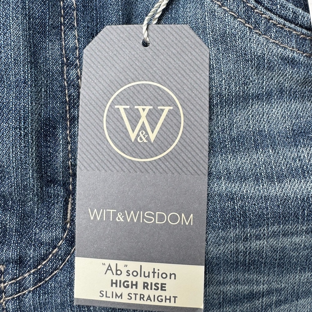 Wit & Wisdom Classic Ankle Jeans in Blue - Picture 8 of 13
